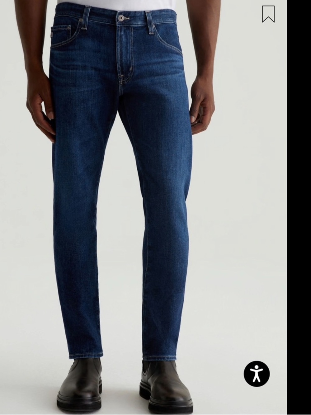 AG Tellis modern slim dark rinse size 31”